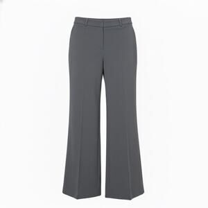 Lane Bryant Charcoal Wide Leg Trousers; Size 22